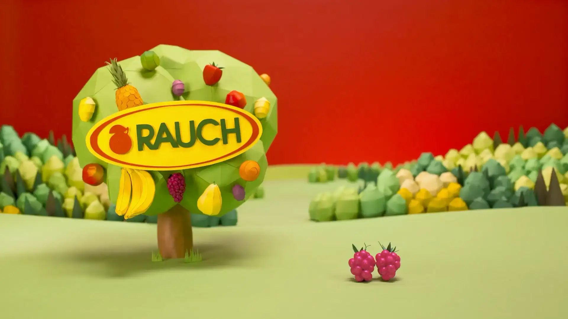 Rauch Bravo - Ananas - Stop Motion TVC