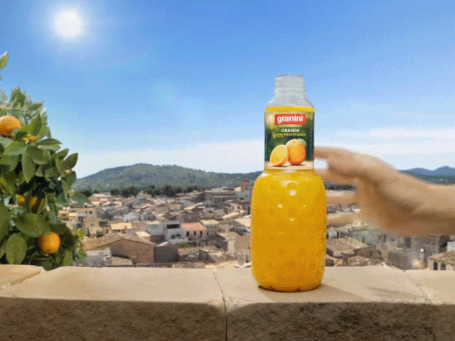 Granini Flaschentrick